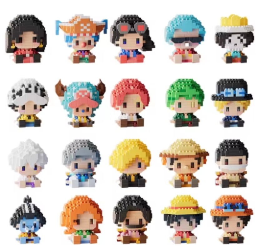ONE PIECE Sun God Nika Luffy M - огляд і ціна Building Block Mini