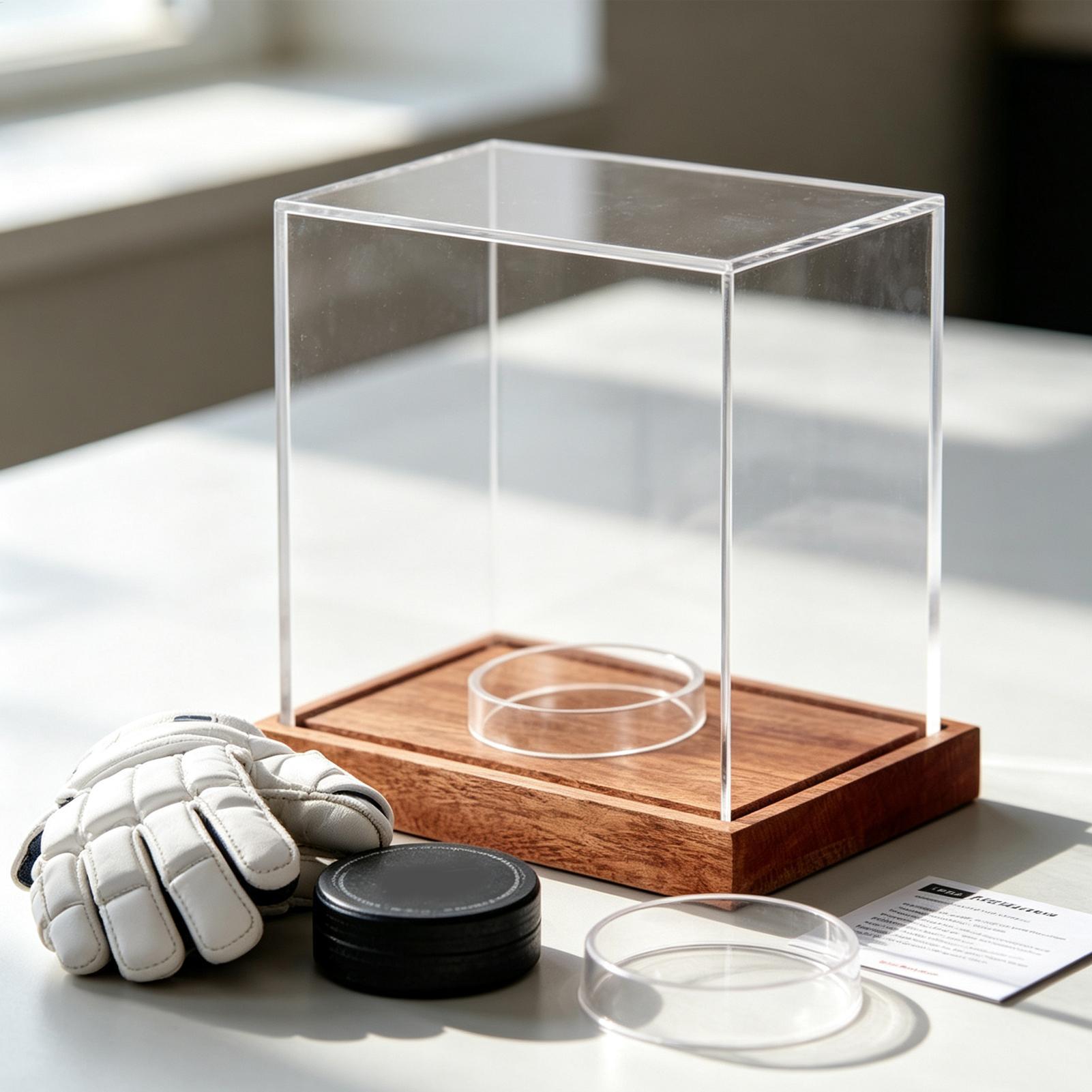 Hockey Puck Display Case Clear - огляд і ціна Display Case Acrylic