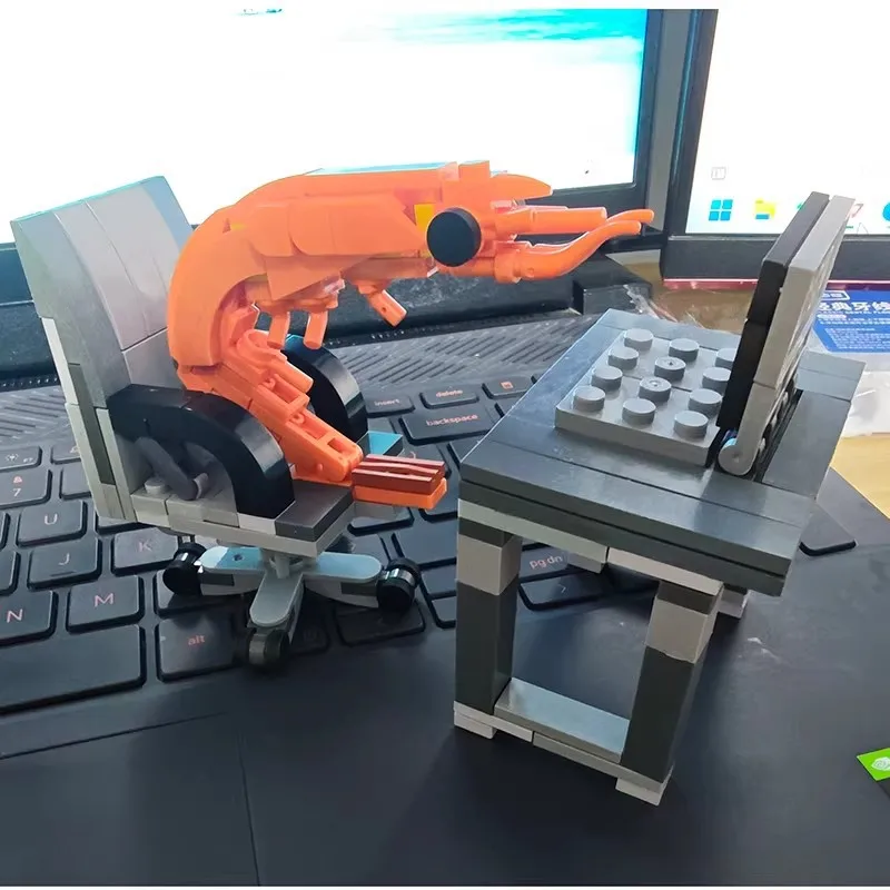 2026 New Viral Shrimp Building - огляд і ціна Building Block Mini
