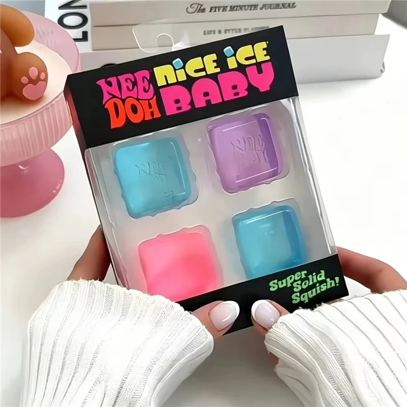 NeeDoh Mini 4 Pack Cube Squish - огляд і ціна Fidget Cube Original