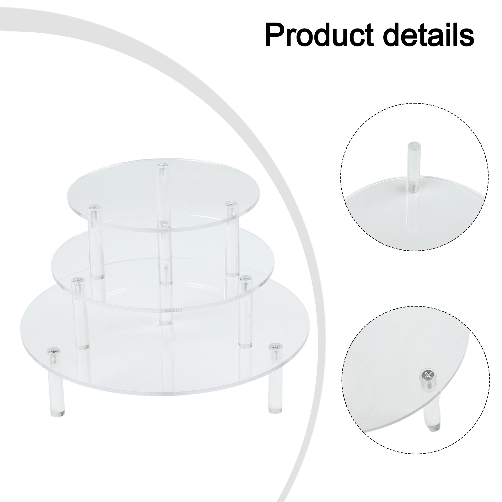Clear for acrylic Display Rise - огляд і ціна Display Risers Set