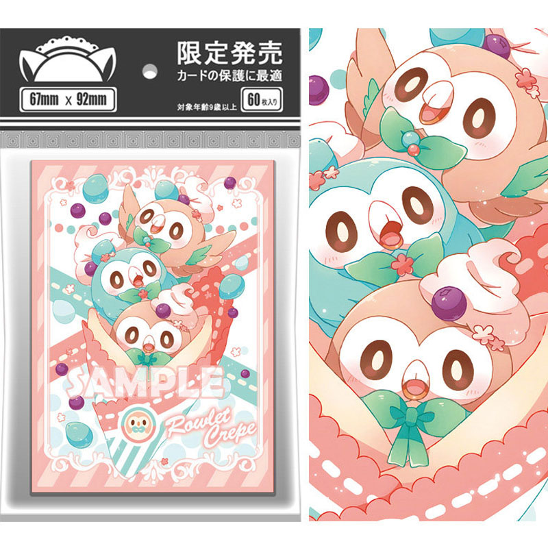 60pcs/set Cartoon Rowlet Flash - огляд і ціна Card Penny Sleeve