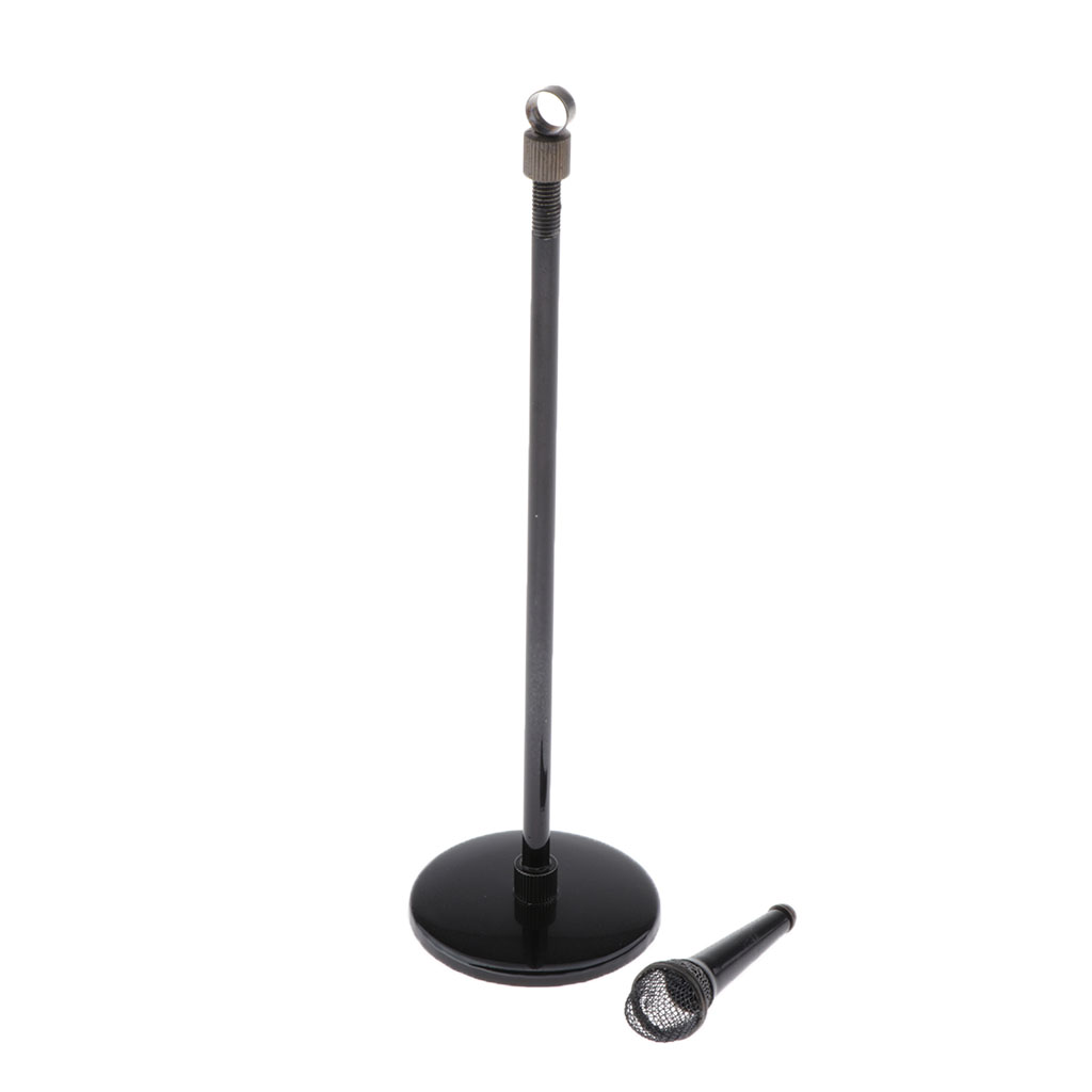 Miniature Microphone Model Met - огляд і ціна Action Figure Stand