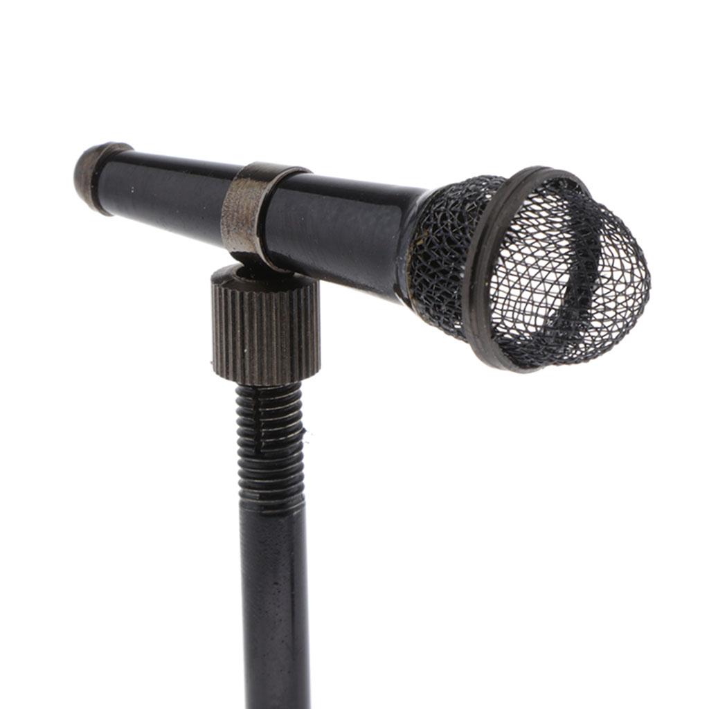 Miniature Microphone Model Met - огляд і ціна Action Figure Stand