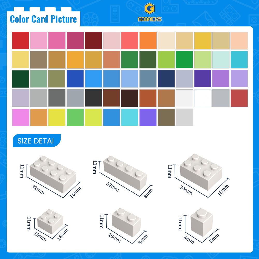 Gobricks 50950 10PCS Curved Br - огляд і ціна Lego Set Creator