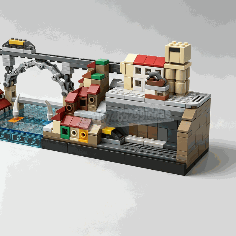 521PCS Porto City Skyline Buil - огляд і ціна Lego Set Creator