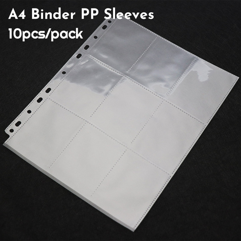 SKYSONIC 10pcs/Set A4 Binde PP - огляд і ціна Card Penny Sleeve