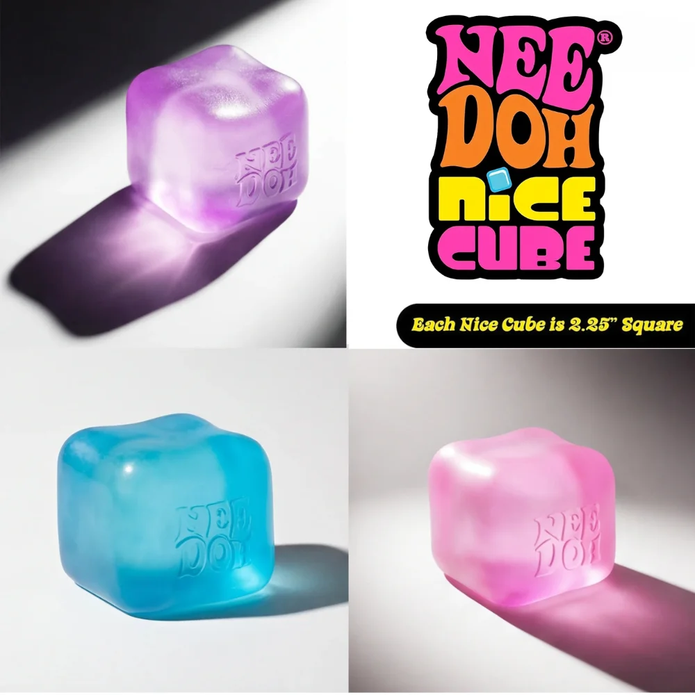 NeeDoh Nice Cube Squish Toy, S - огляд і ціна Fidget Cube Original