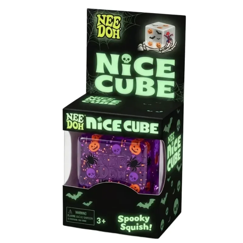 NeeDoh Holographic Ribbon Nice - огляд і ціна Fidget Cube Original