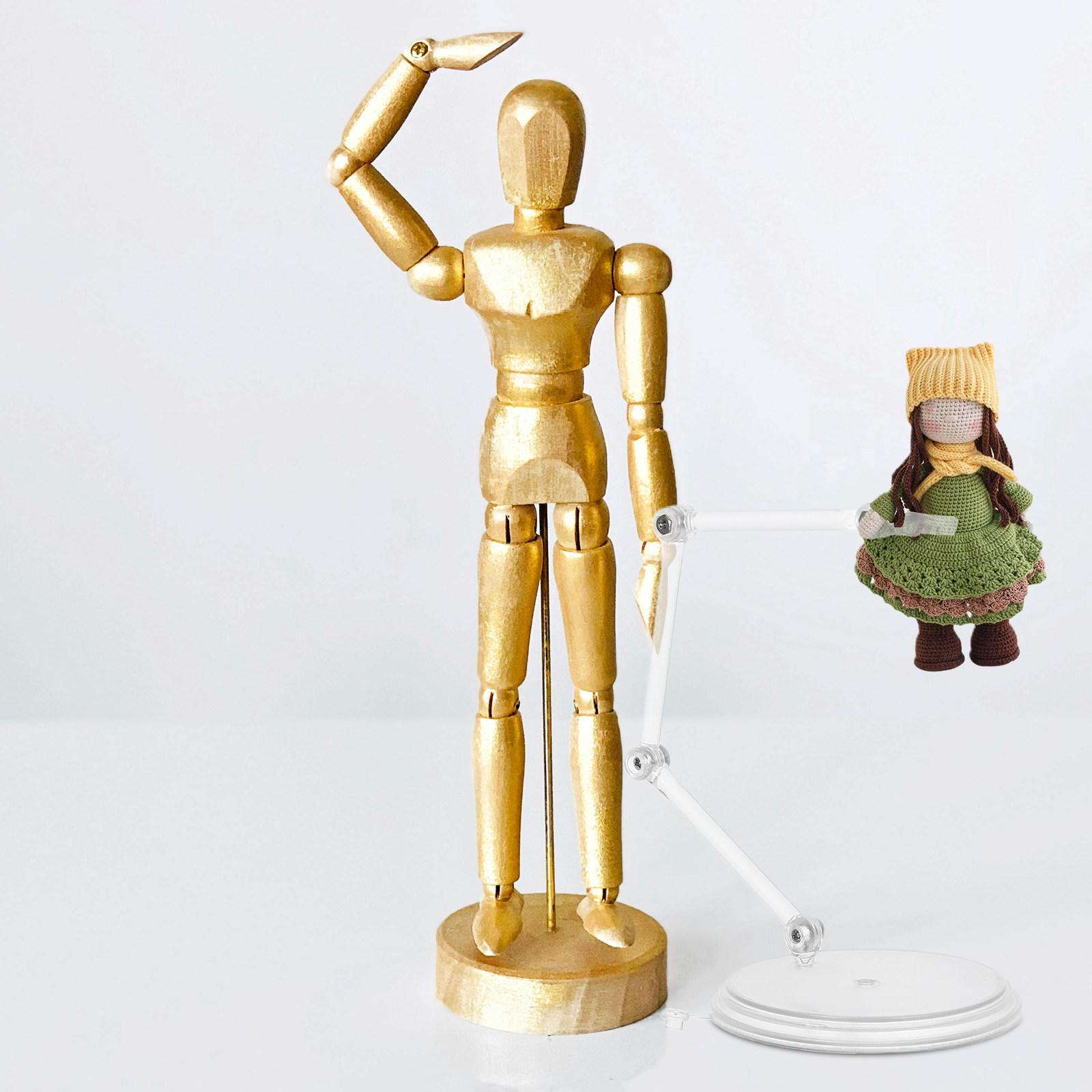 Clear Adjustable Action Figure - огляд і ціна Action Figure Stand