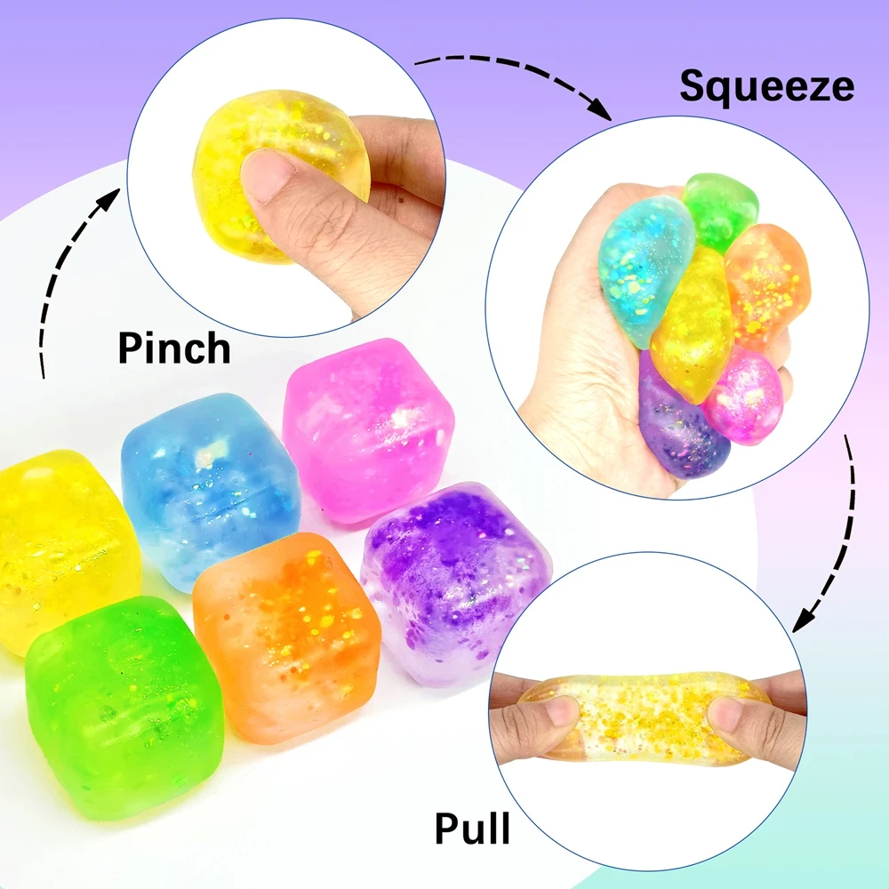 1-15 pcs Squishy Maltose Snow  - огляд і ціна Fidget Cube Original